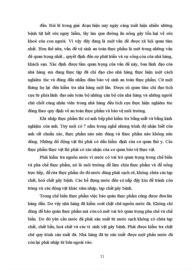 image for page Báo cáo thực tập về Nhà hàng Miến Việt