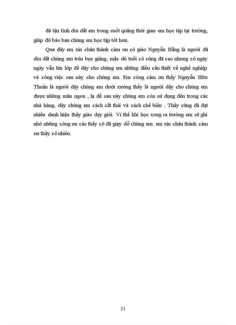 image for page Báo cáo thực tập về Nhà hàng Miến Việt