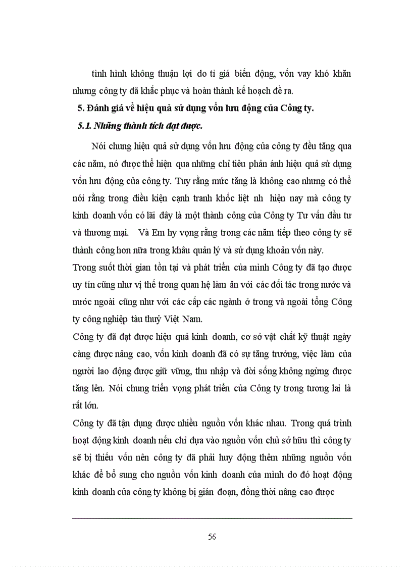 image for page Một số biện pháp chủ yếu nhằm nâng cao hiệu quả sử dụng vốn lưu động tại Công ty Tư vấn đầu tư và Thương mại