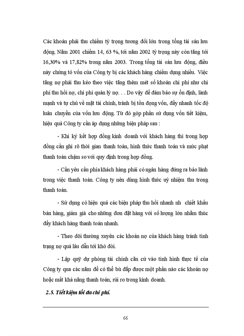 image for page Một số biện pháp chủ yếu nhằm nâng cao hiệu quả sử dụng vốn lưu động tại Công ty Tư vấn đầu tư và Thương mại