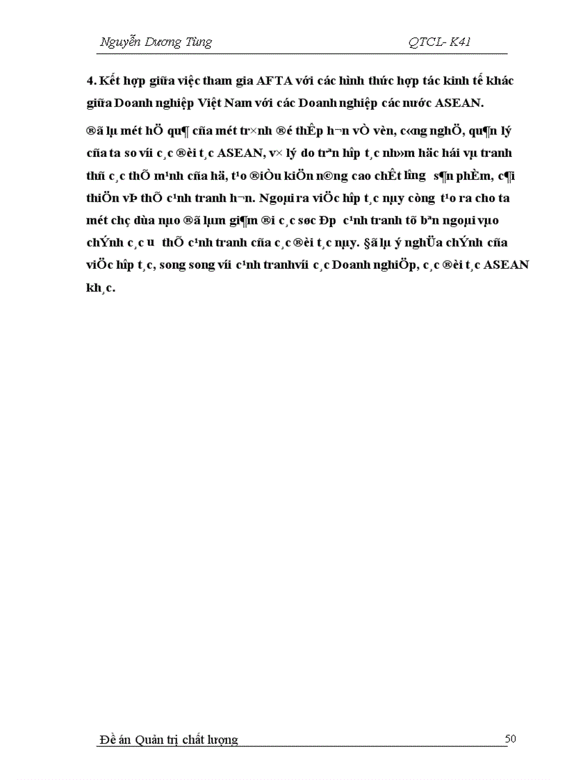 image for page Chất lượng sản phẩm và vai trò của chất lượng sản phẩm trong hội nhập kinh tế khu vực và thế giới
