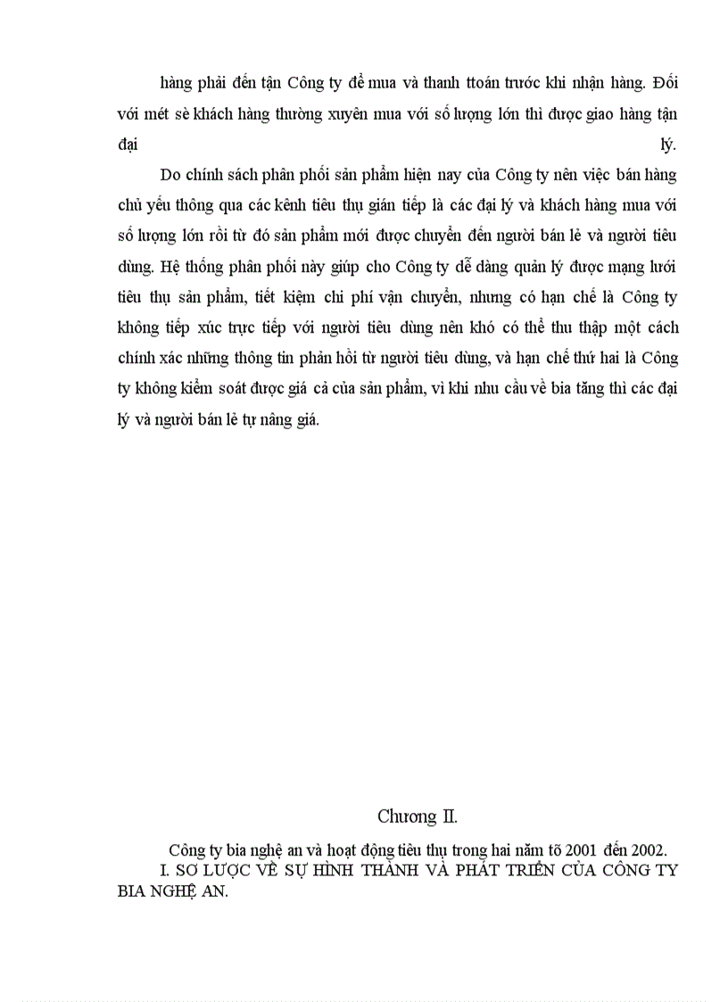 image for page Một số biện pháp thúc đẩy tiêu thụ sản phẩm bia tại Công ty cổ phần Bia Nghệ An