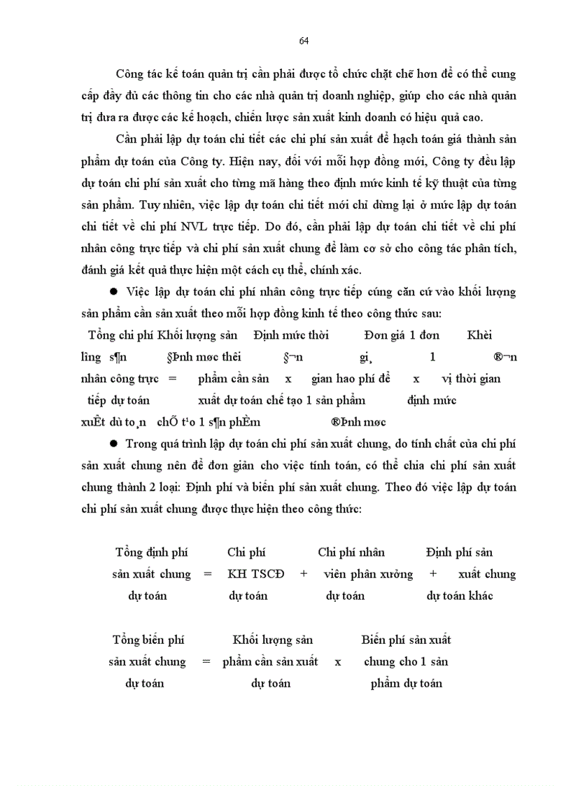 image for page Hoàn thiện công tác tổ chức hạch toán chi phí sản xuất và tính giá thành sản phẩm với việc tăng cường công tác quản trị doanh nghiệp tại Công ty May 10