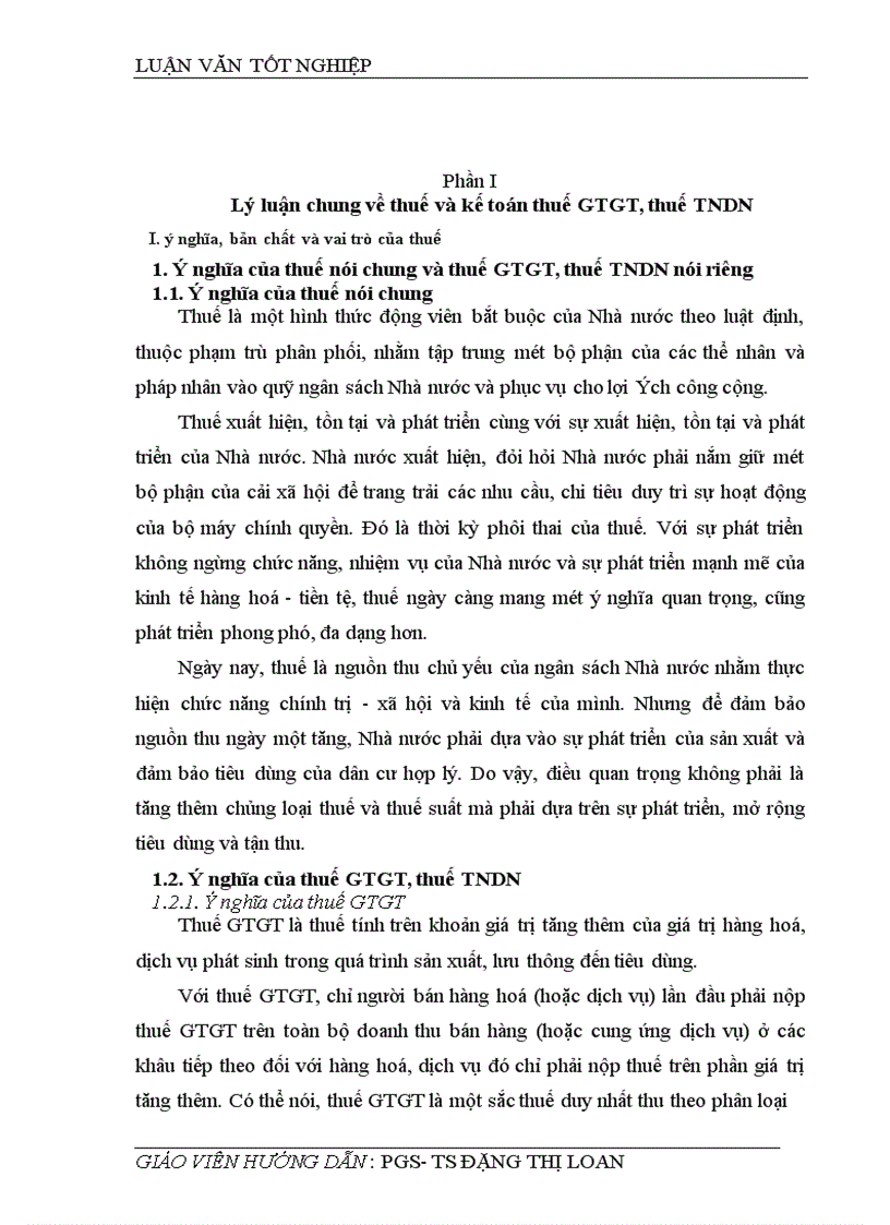 image for page Hoàn thiện công tác kế toán thuế GTGT và thuế TNDN tại công ty may 40