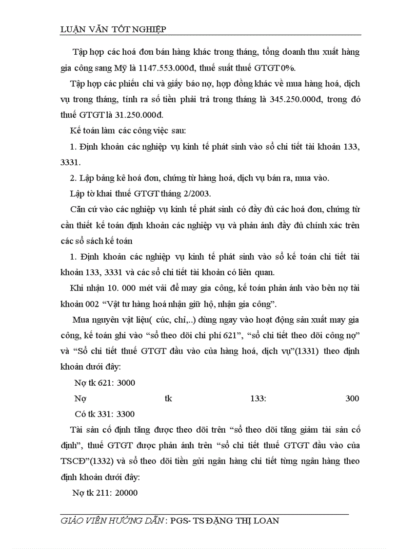 image for page Hoàn thiện công tác kế toán thuế GTGT và thuế TNDN tại công ty may 40