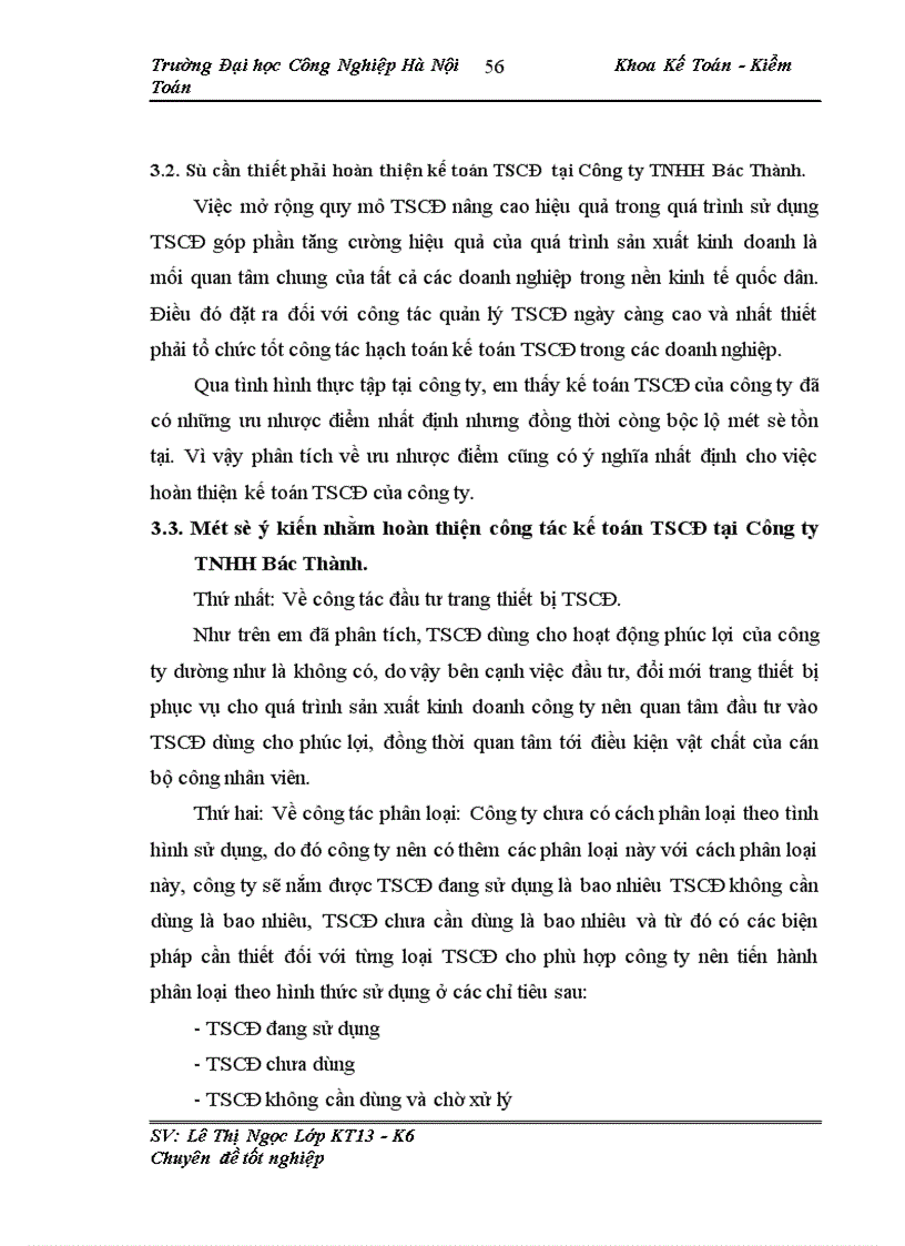 image for page Tổ chức công tác kế toán TSCĐ với việc nâng cao hiệu quả sử dụng TSCĐ tại công ty TNHH Bác Thành