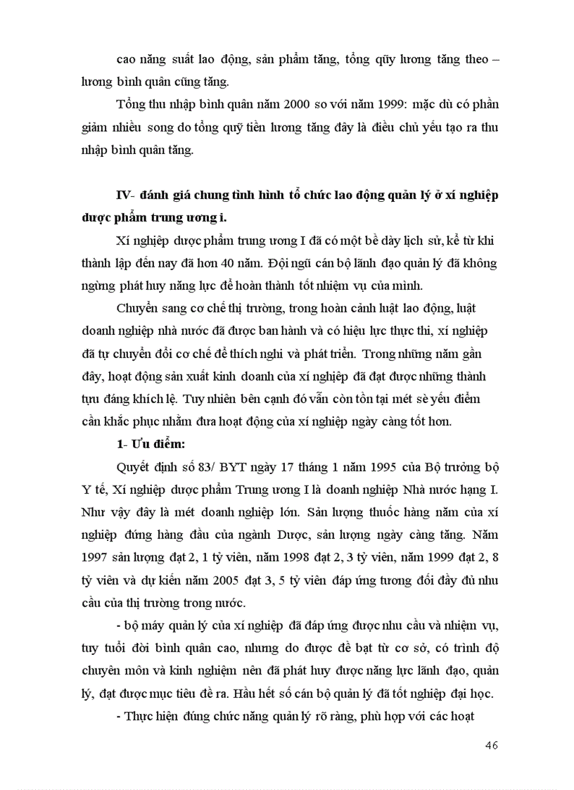 image for page Thực trạng tổ chức lao động quản lý ở xí nghiệp dược phẩm trung ương I