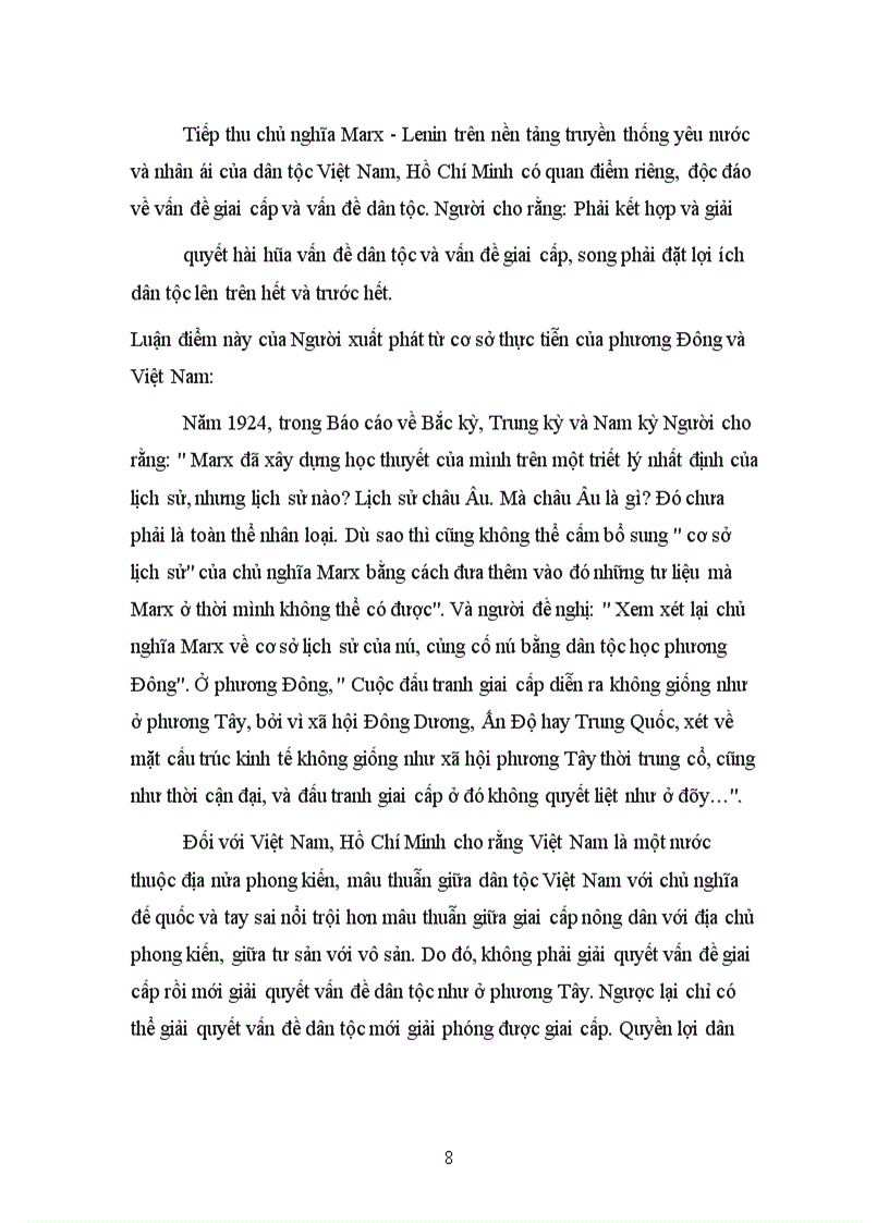 image for page Biện chứng mối liên hệ giữa dân tộc và giai cấp trong tư tưởng Hồ Chí Minh