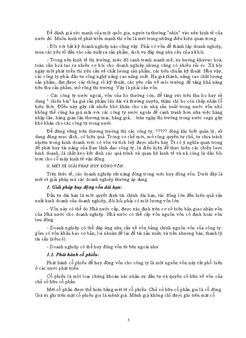 image for page Một số giải pháp huy động và sử dụng vốn sản xuất kinh doanh