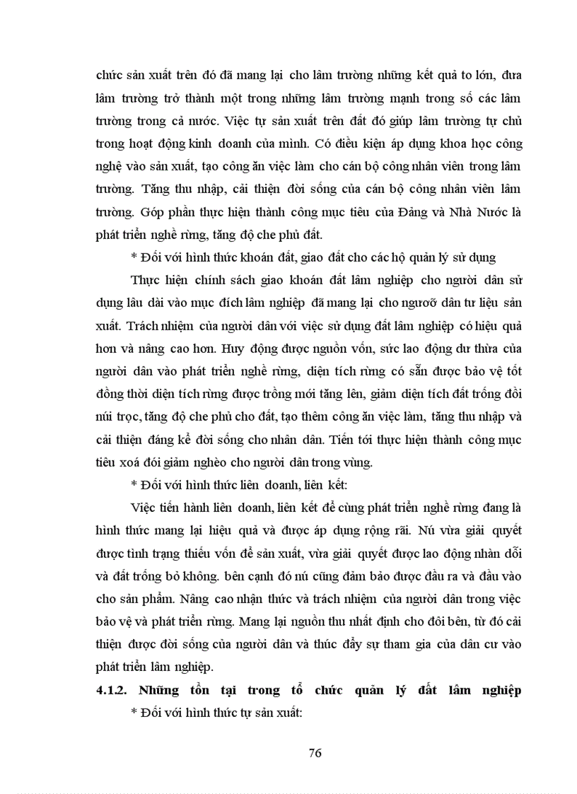 image for page Tình hình quản lý sử dụng đất lâm nghiệp và các giải pháp góp phần nâng cao hiệu quả sử dụng loại đất này tại lâm trường Thác Bà huyện Yên Bình tỉnh Yên Bái