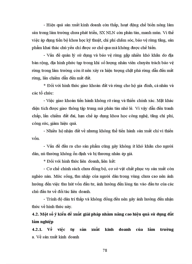 image for page Tình hình quản lý sử dụng đất lâm nghiệp và các giải pháp góp phần nâng cao hiệu quả sử dụng loại đất này tại lâm trường Thác Bà huyện Yên Bình tỉnh Yên Bái