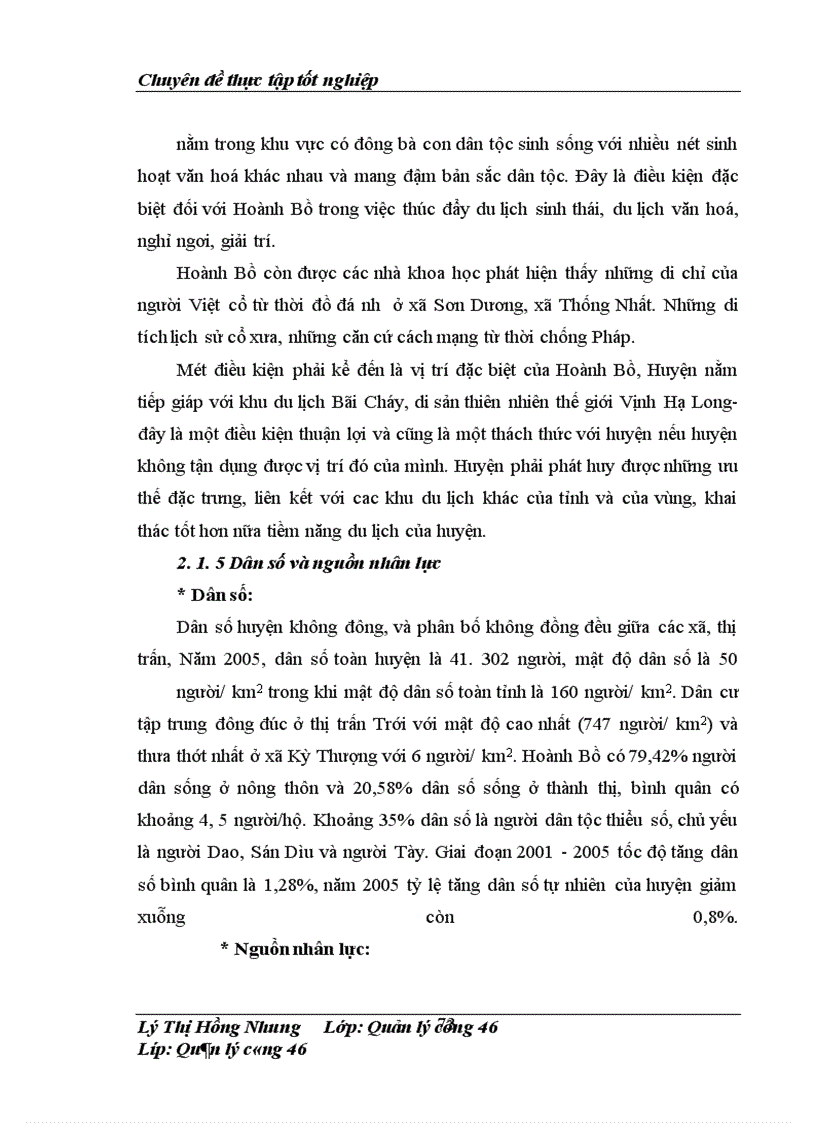image for page Một số ý kiến hoàn thiện quy hoạch tổng thể phát triển kinh tế- xã hội huyện Hoành Bồ thời kỳ 2001-2010