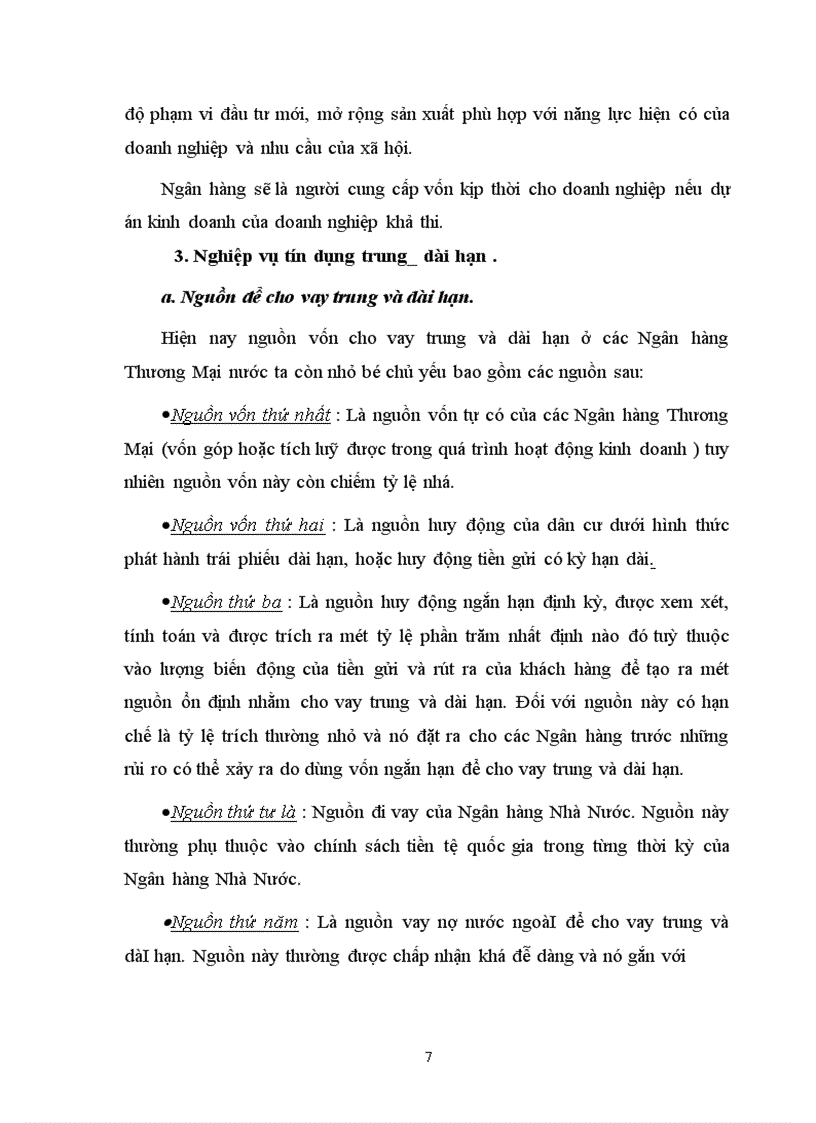 image for page Những giải pháp nhằm nâng cao hiệu quả tín dụng trung dài hạn tại Ngân hàng công thương Hai Bà Trưng