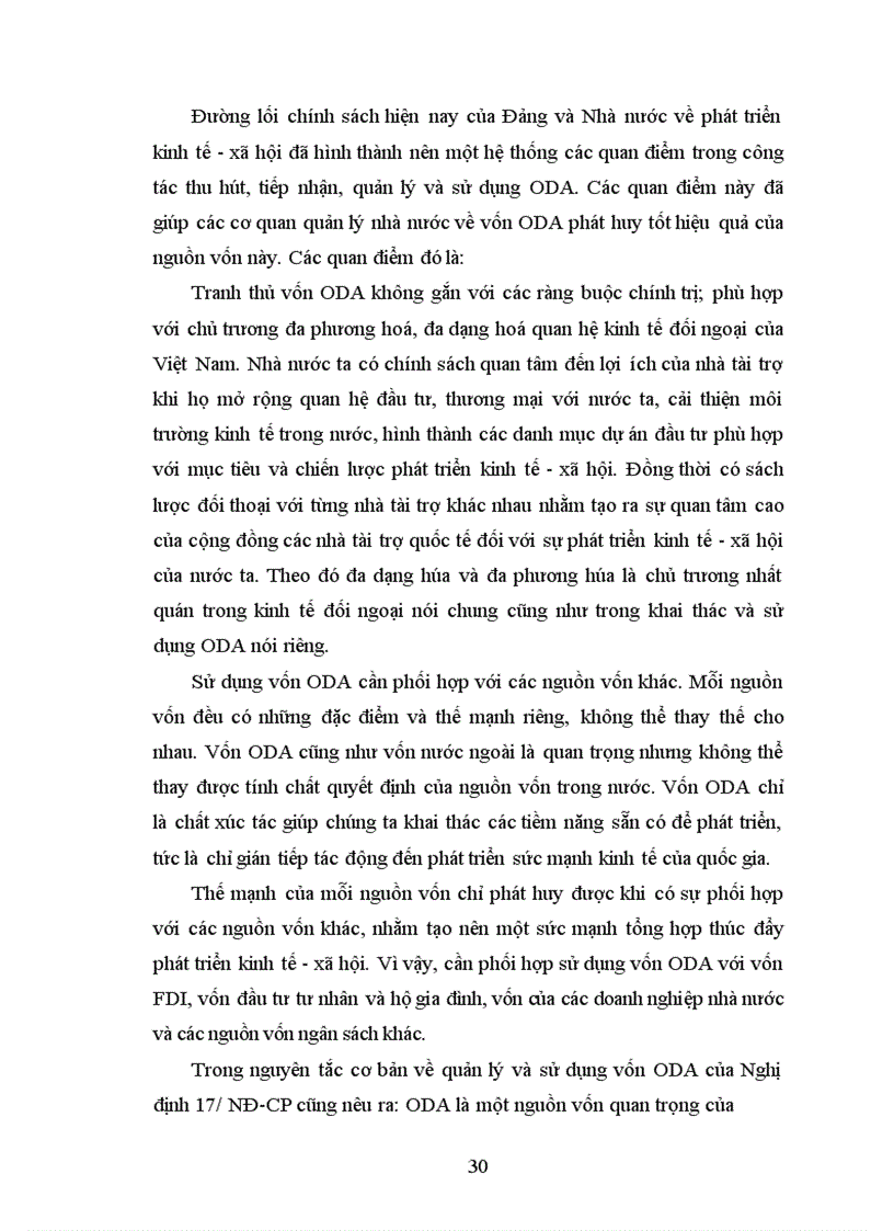 image for page Thực trạng của việc sử dụng nguồn vốn hỗ trợ phát triển chớnh thức ODA ở Việt Nam