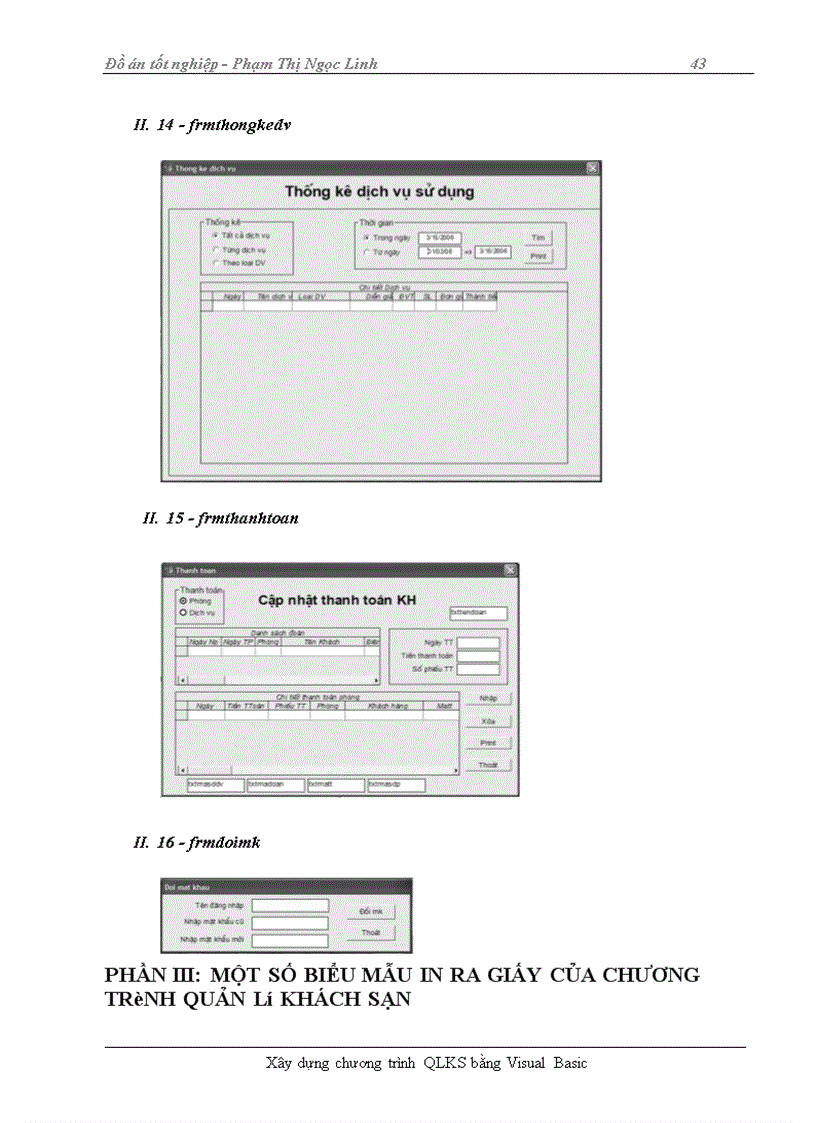 image for page Xây dựng chương trình QLKS bằng Visual Basic