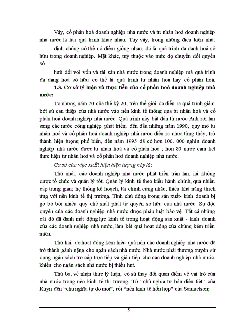 image for page Cổ phần hóa doanh nghiệp nhà nước ở Việt Nam