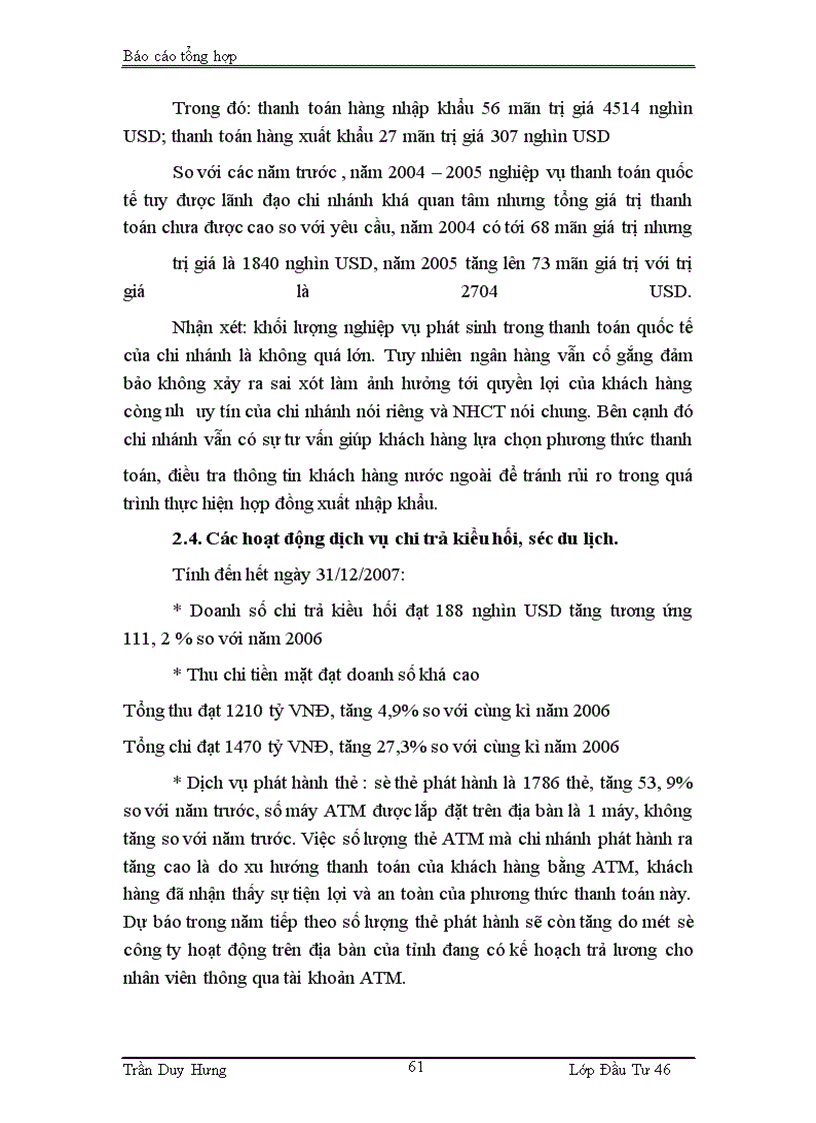 image for page Báo cáo tổng hợp về tình hình hoạt động và cơ cấu tổ chức của NHCT Chi nhánh Nhị Chiểu