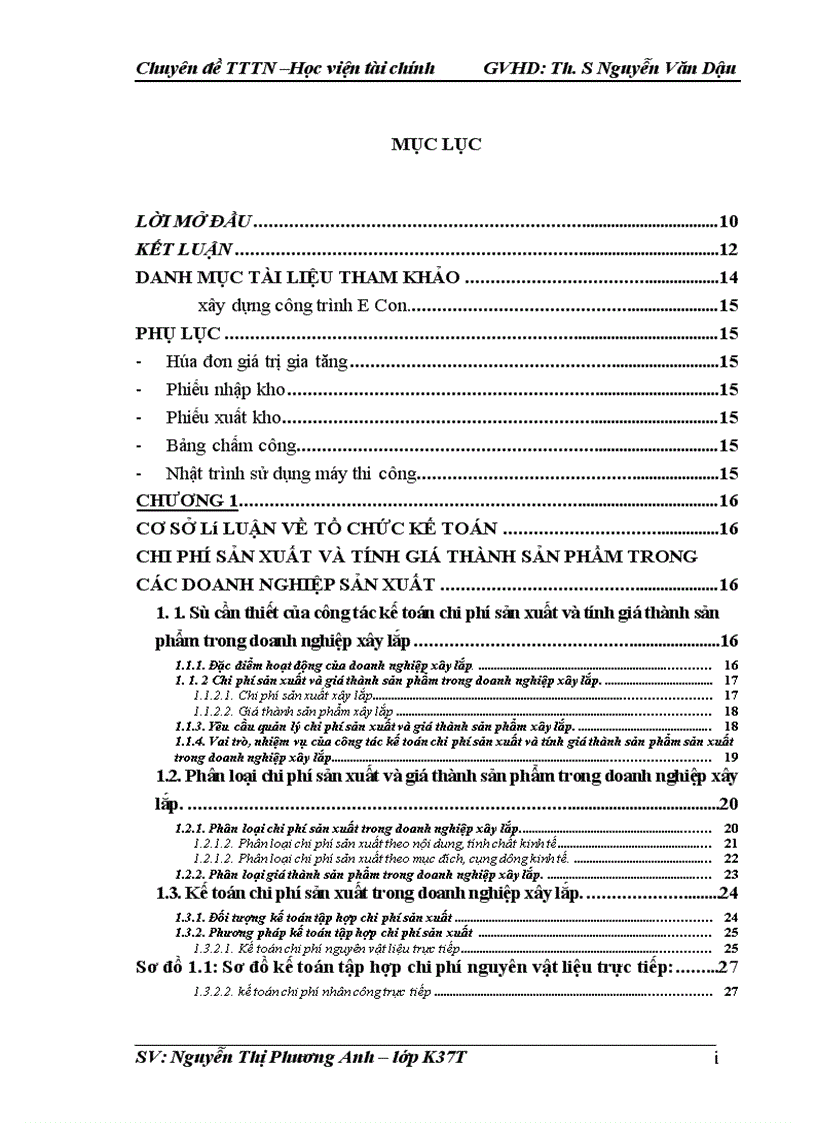 image for page Hoàn thiện kế toán chi phí sản xuất và tính giá thành sản phẩm tại Công ty cổ phần đầu tư xây dựng E Con