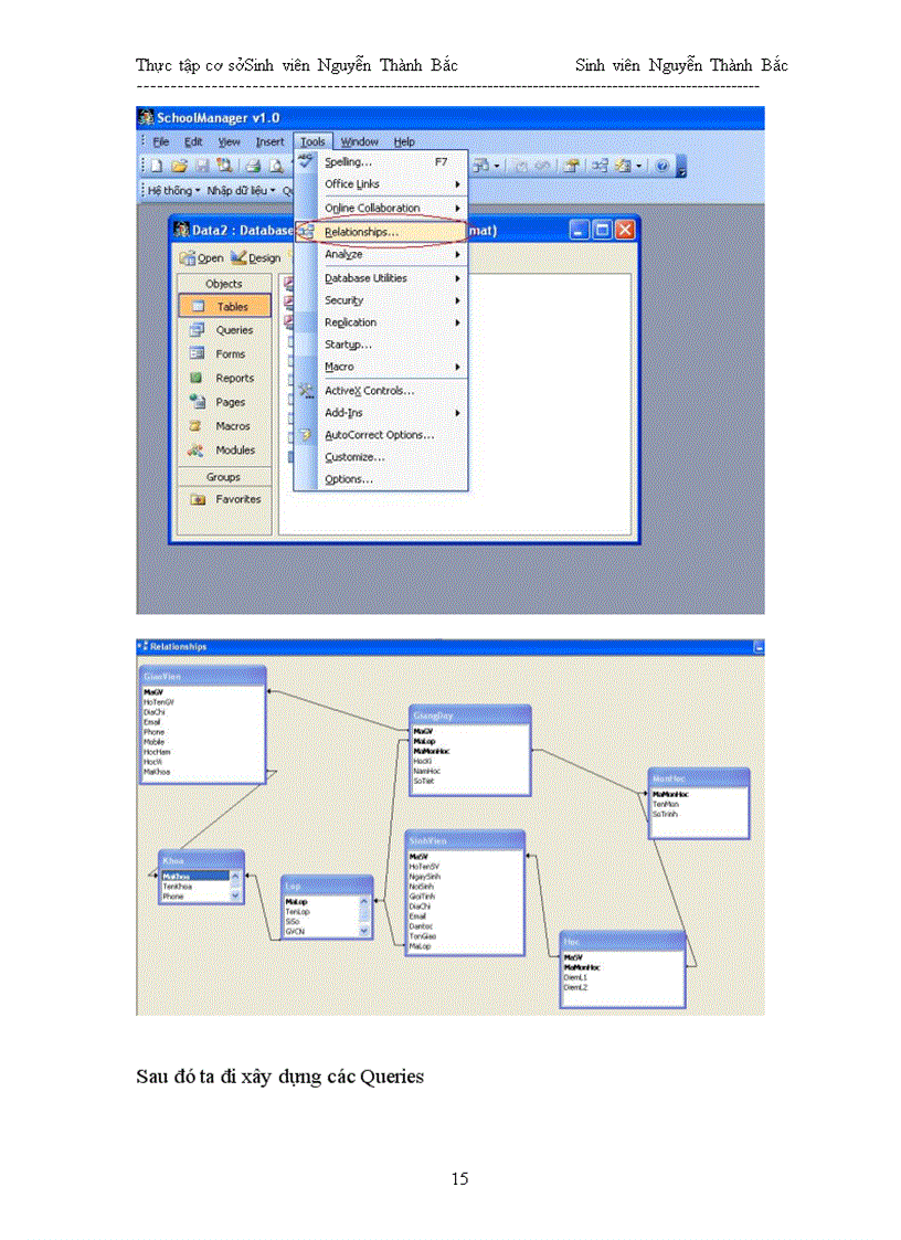 image for page Tìm hiểu công cụ MS Access và xây dựng chương trình Quản lí Sinh viên I