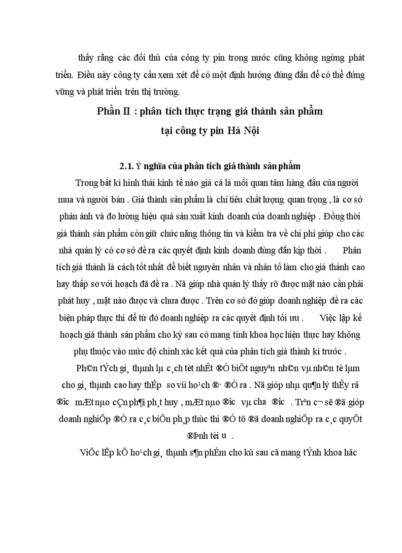 image for page Một số biện pháp nhằm hạ giá thành sản phẩm tại công ty Pin Hà Nội