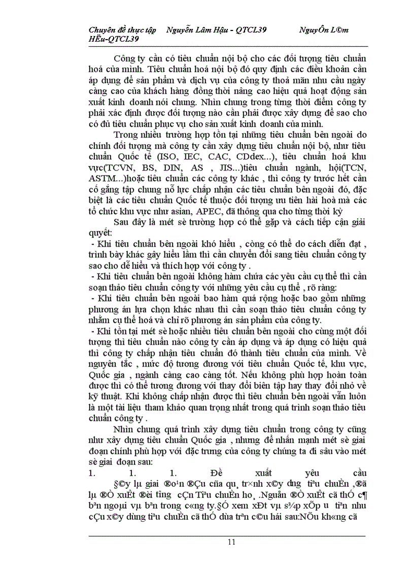 image for page Thực trạng công tác Tiêu chuẩn hoá trong việc nâng cao chất lượng sản phẩm của Công ty Dầu thực vật Nghệ an