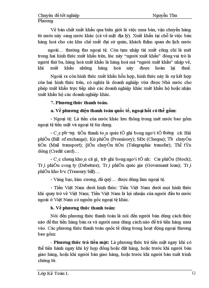image for page Hoàn thiện kế toán nghiệp vụ xuất khẩu hàng hoá tại Tổng công ty Cà phê Việt Nam