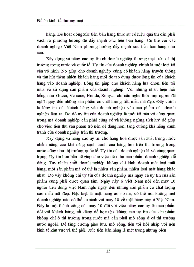 image for page Xúc tiến thương mại phương hướng và biện pháp thúc đẩy xúc tiến thương mại