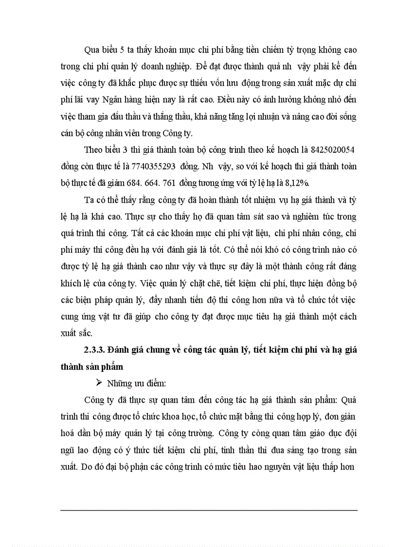 image for page Một số biện pháp tiết kiệm chi phí và hạ giá thành sản phẩm xây dựng tại Công ty TNHH Xây Dựng và Thương Mại Hoàng An
