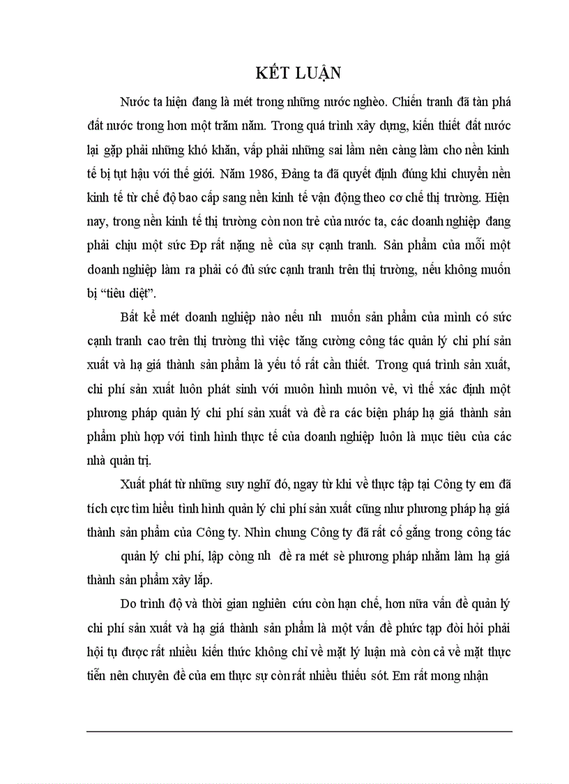 image for page Một số biện pháp tiết kiệm chi phí và hạ giá thành sản phẩm xây dựng tại Công ty TNHH Xây Dựng và Thương Mại Hoàng An