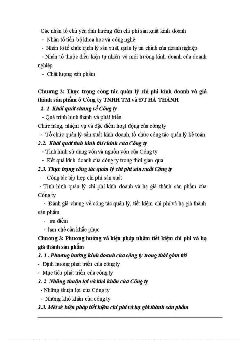 image for page Một số biện pháp tiết kiệm chi phí và hạ giá thành sản phẩm xây dựng tại Công ty TNHH Xây Dựng và Thương Mại Hoàng An