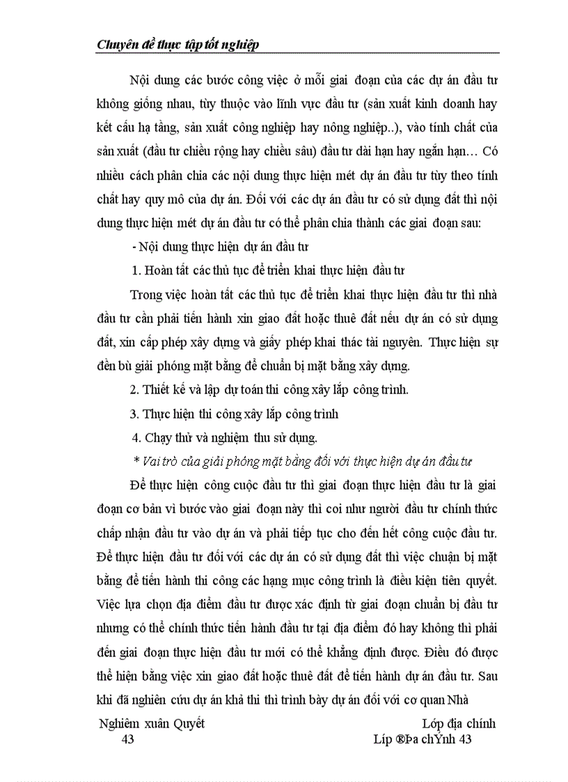 image for page Thực trạng công tác bồi thường thiệt hại giải phóng mặt bằng thực hiện các dự án đầu tư trên địa bàn tỉnh Hà Tây