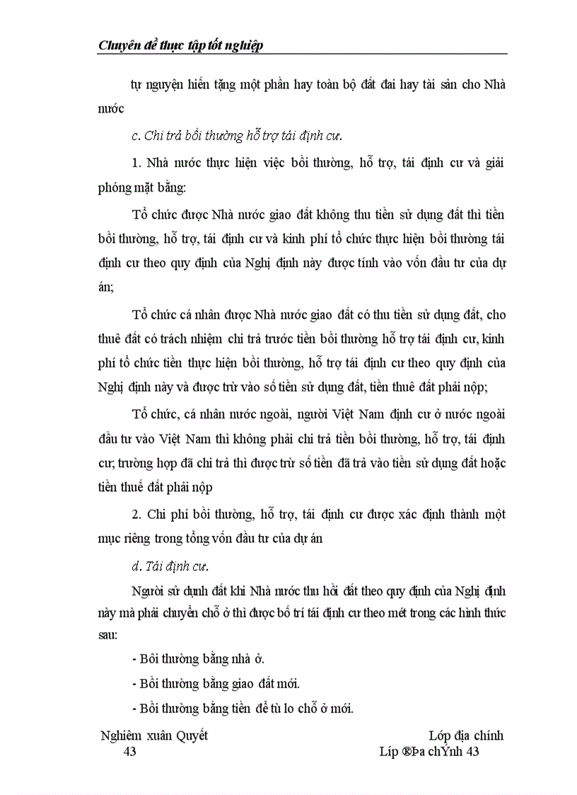 image for page Thực trạng công tác bồi thường thiệt hại giải phóng mặt bằng thực hiện các dự án đầu tư trên địa bàn tỉnh Hà Tây
