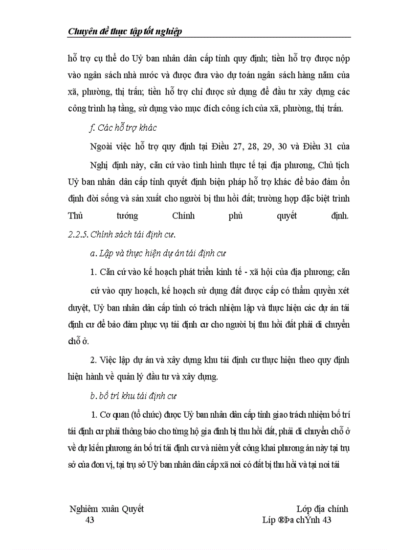 image for page Thực trạng công tác bồi thường thiệt hại giải phóng mặt bằng thực hiện các dự án đầu tư trên địa bàn tỉnh Hà Tây