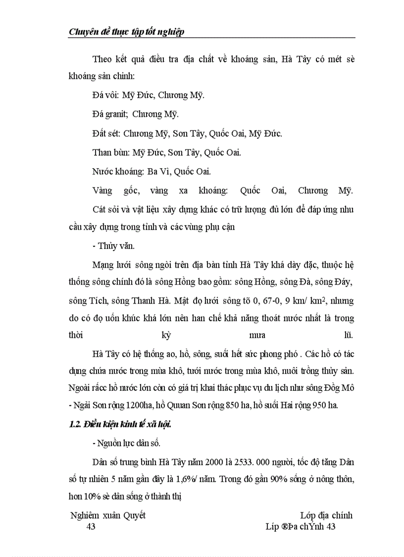 image for page Thực trạng công tác bồi thường thiệt hại giải phóng mặt bằng thực hiện các dự án đầu tư trên địa bàn tỉnh Hà Tây