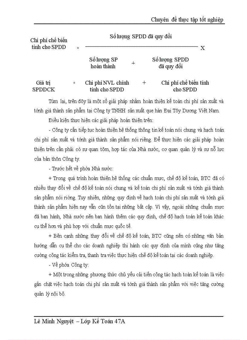 image for page Hoàn thiện kế toán chi phí sản xuât và tính giá thành sản phẩm tại Công ty TNHH sản xuất que hàn Đại Tây Dương Việt Nam