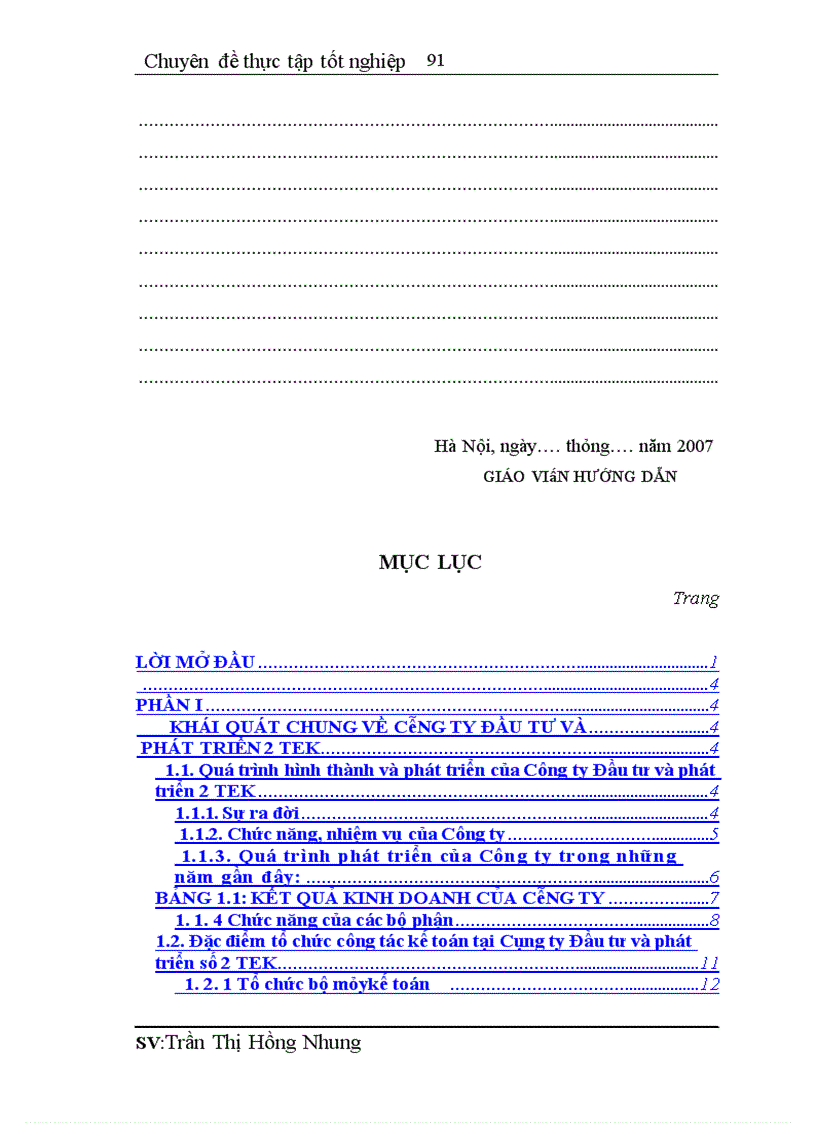 image for page Hoàn thiện công tác hạch toán tiêu thụ và xác định kết quả tiêu thụ tại Công ty Đầu tư và phát triển 2 TEK