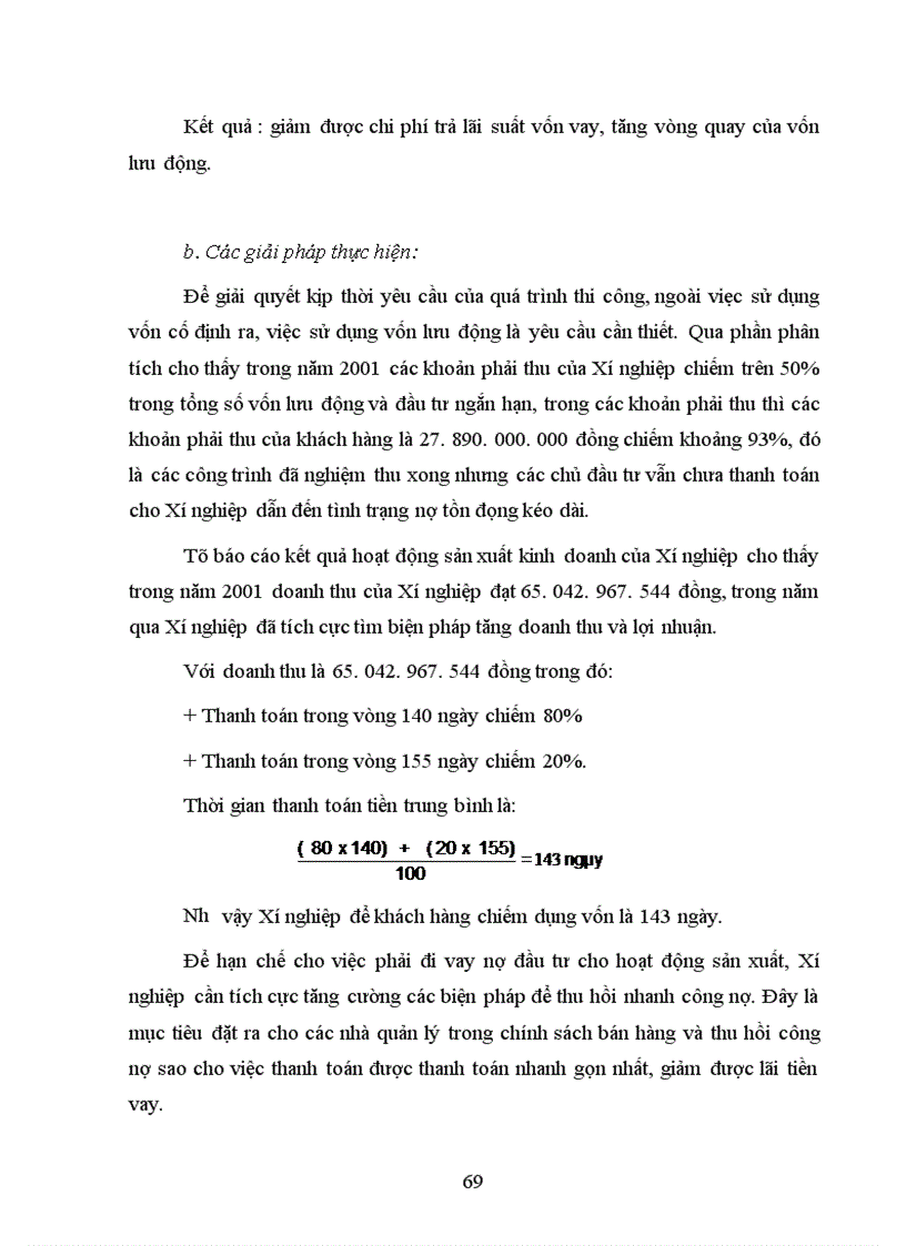 image for page Phân tích tình hình quản lý, sử dụng vốn lưu động và đề xuất một số biện pháp nhằm nâng cao hiệu quả sử dụng vốn lưu động ở Xí nghiệp xây dựng công trình giao thông