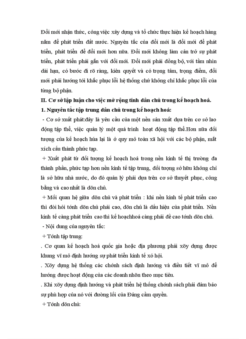 image for page Phát triển tính dân chủ trong công tác kế hoạch hóa ở Việt Nam