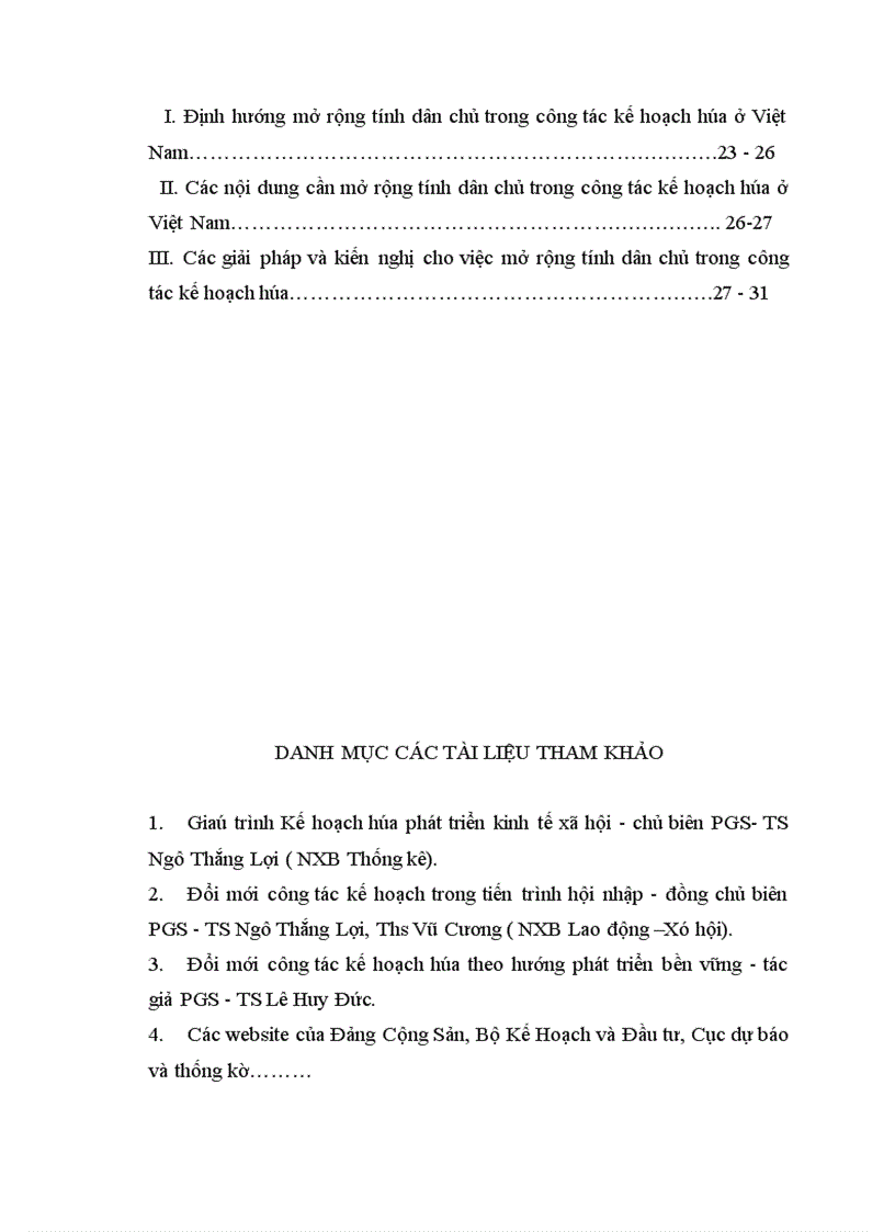 image for page Phát triển tính dân chủ trong công tác kế hoạch hóa ở Việt Nam