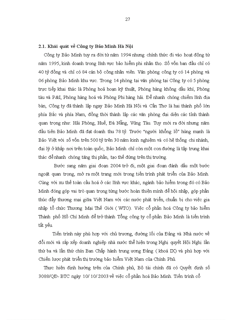 image for page Thực trạng triển khai nghiệp vụ bảo hiểm xe cơ giới tại Công ty bảo hiểm Bảo Minh Hà Nội giai đoạn 2001-2006