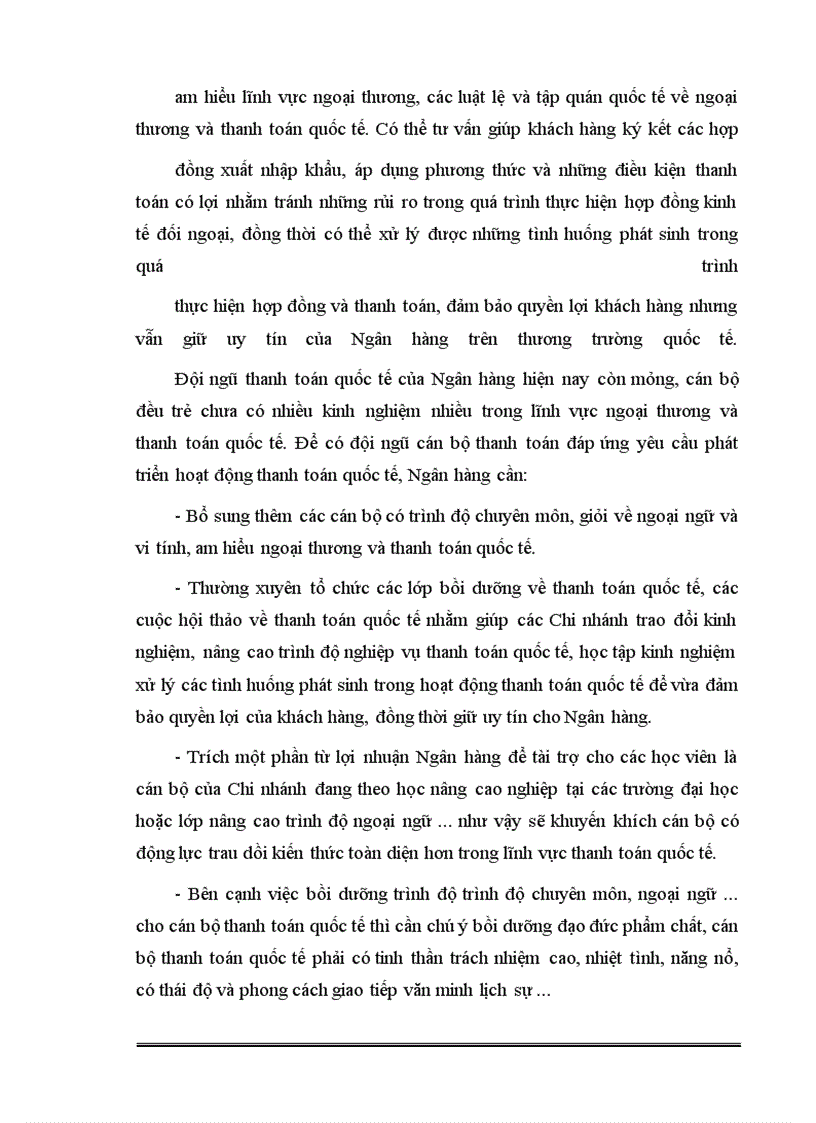 image for page Giải pháp phát triển hoạt động thanh toán quốc tế tại Chi nhánh Ngân hàng công thương Hoàn Kiếm