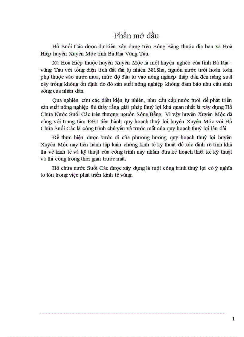 image for page Thiết kế xây dựng công trình Hồ Suối Các