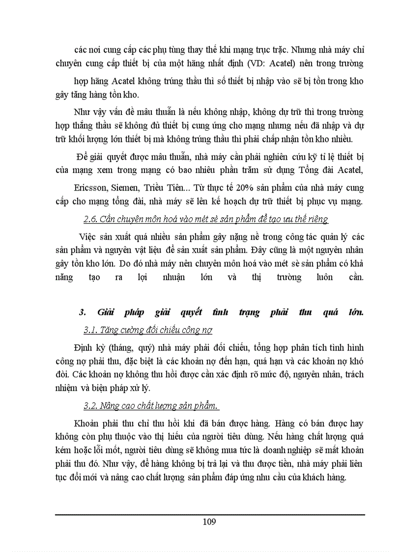 image for page Nâng cao hiệu quả sử dụng nguồn tài trợ cho hoạt động kinh doanh trong nhà máy thiết bị Bưu điện