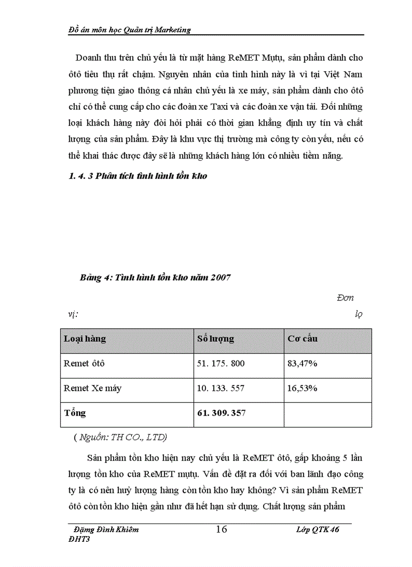 image for page Hoặch định chương trình marketing cho một sản phẩm của công ty TNHH Thanh Hà