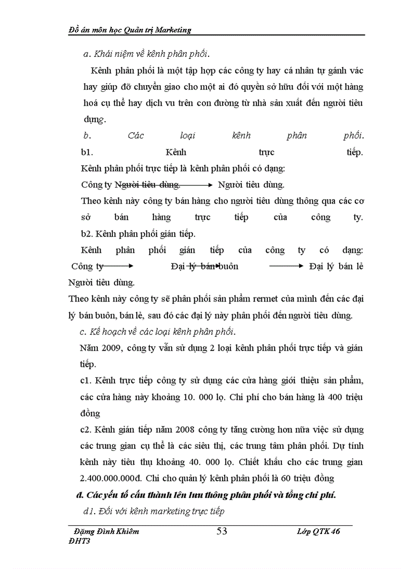 image for page Hoặch định chương trình marketing cho một sản phẩm của công ty TNHH Thanh Hà