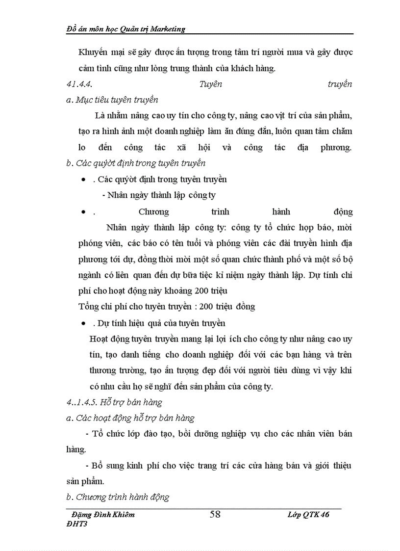 image for page Hoặch định chương trình marketing cho một sản phẩm của công ty TNHH Thanh Hà