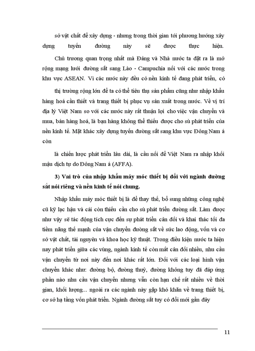 image for page Nâng cao hiệu quả nhập khẩu vật tư máy móc thiết bị ở Công ty xuất nhập khẩu cung ứng vật tư thiết bị đường sắt