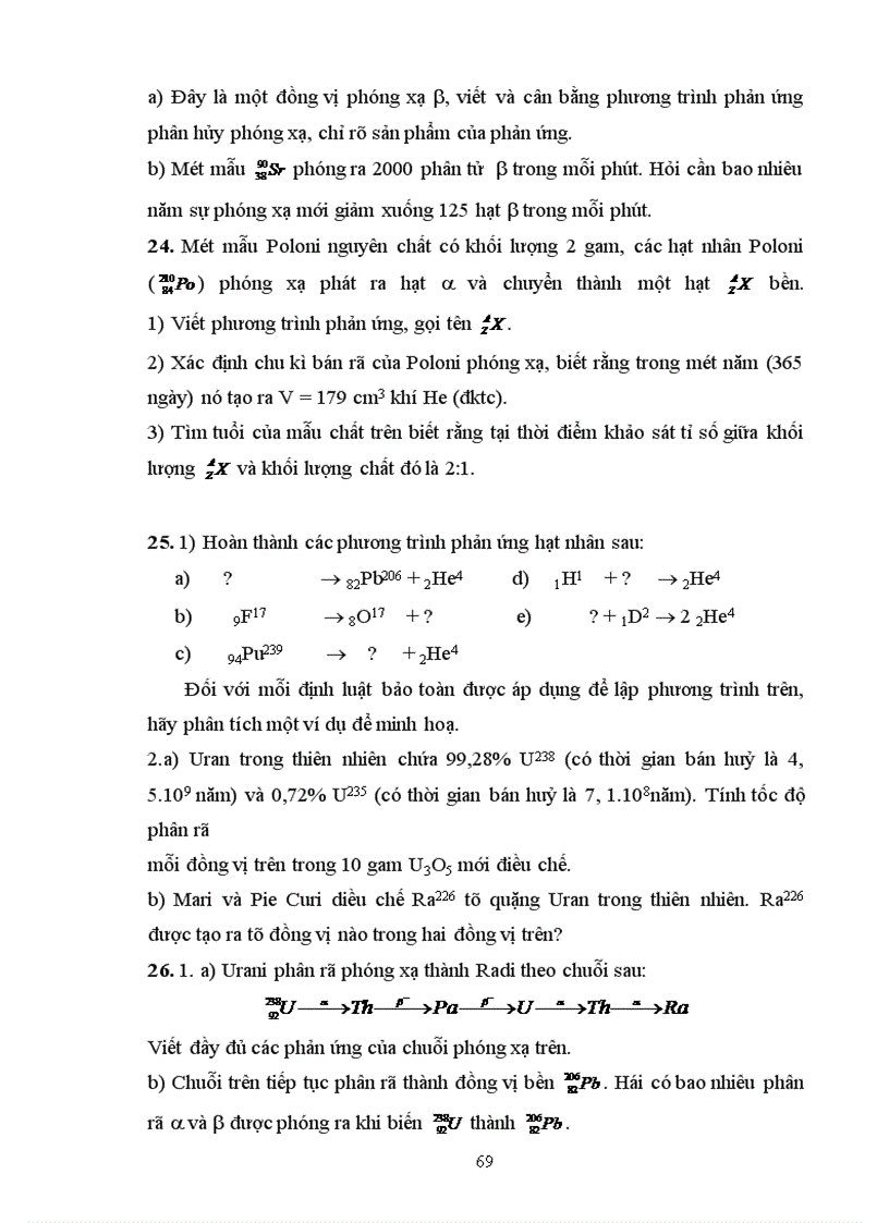 image for page Hệ thống lí thuyết, bài tập cấu tạo nguyên tử và liên kết hóa học dùng bồi dưỡng học sinh giỏi và học sinh chuyên hóa học