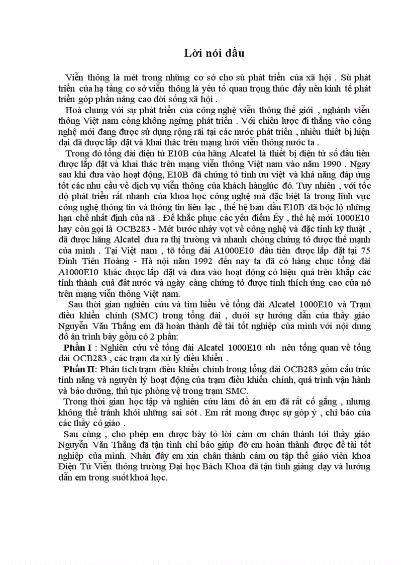 image for page Nghiên cứu về tổng đài Alcatel 1000E10