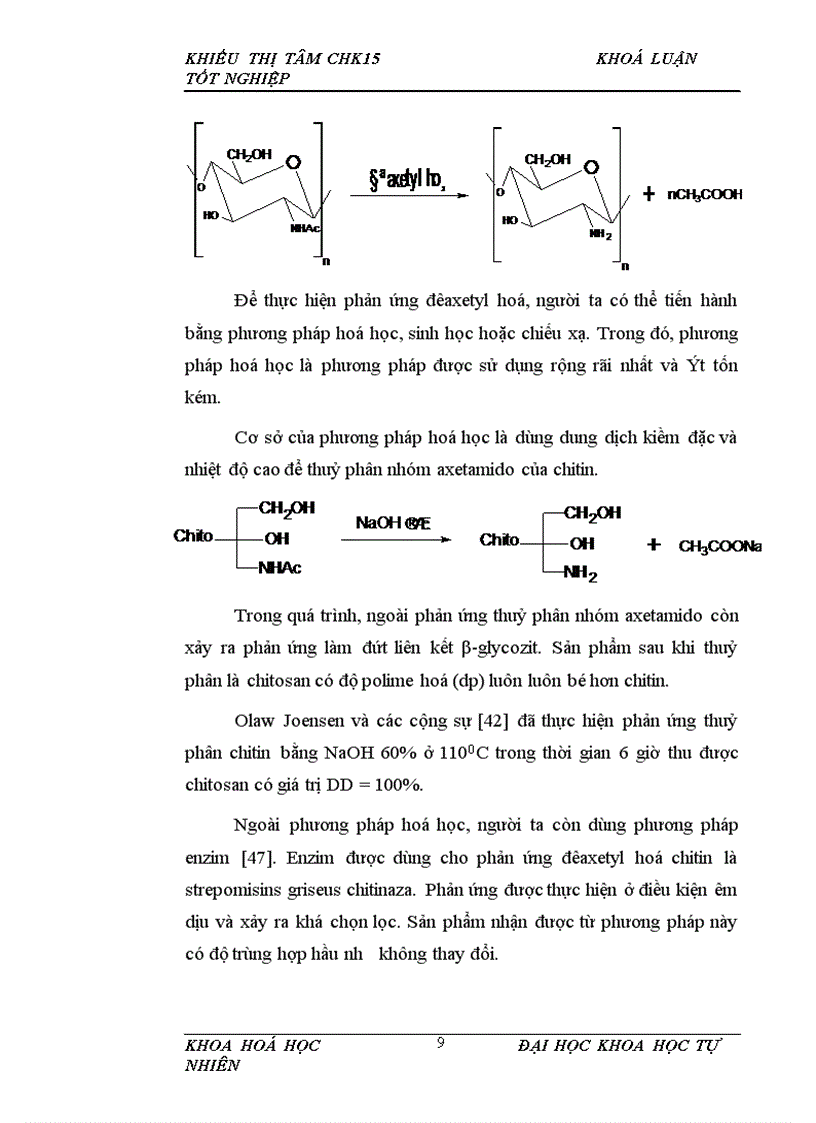 image for page Nghiên cứu phản ứng thuỷ phân chitosan bằng một số axít hữu cơ